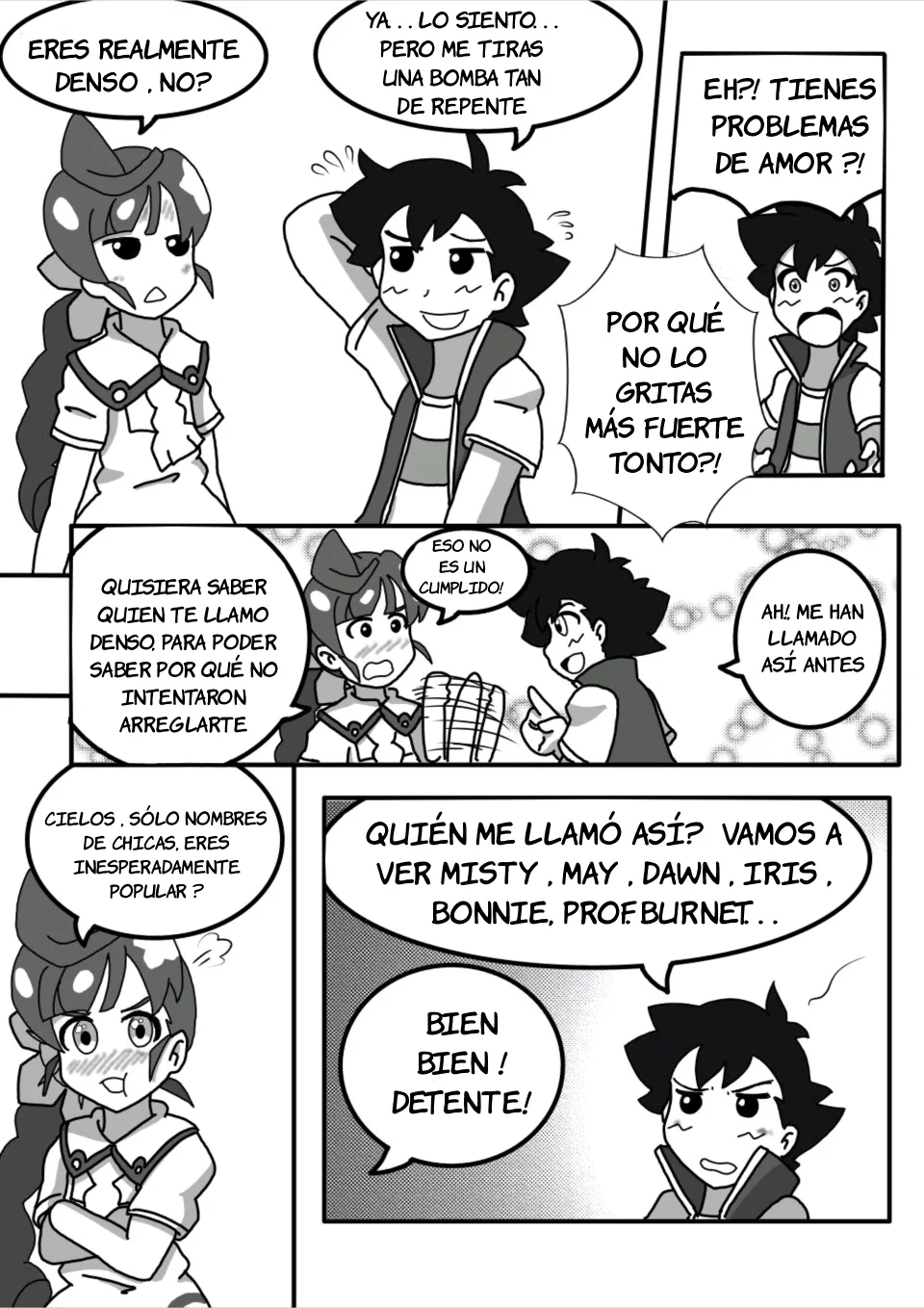 [Maoukouichi] Charla diaria de Ash y Chloe (Pokémon Journeys)