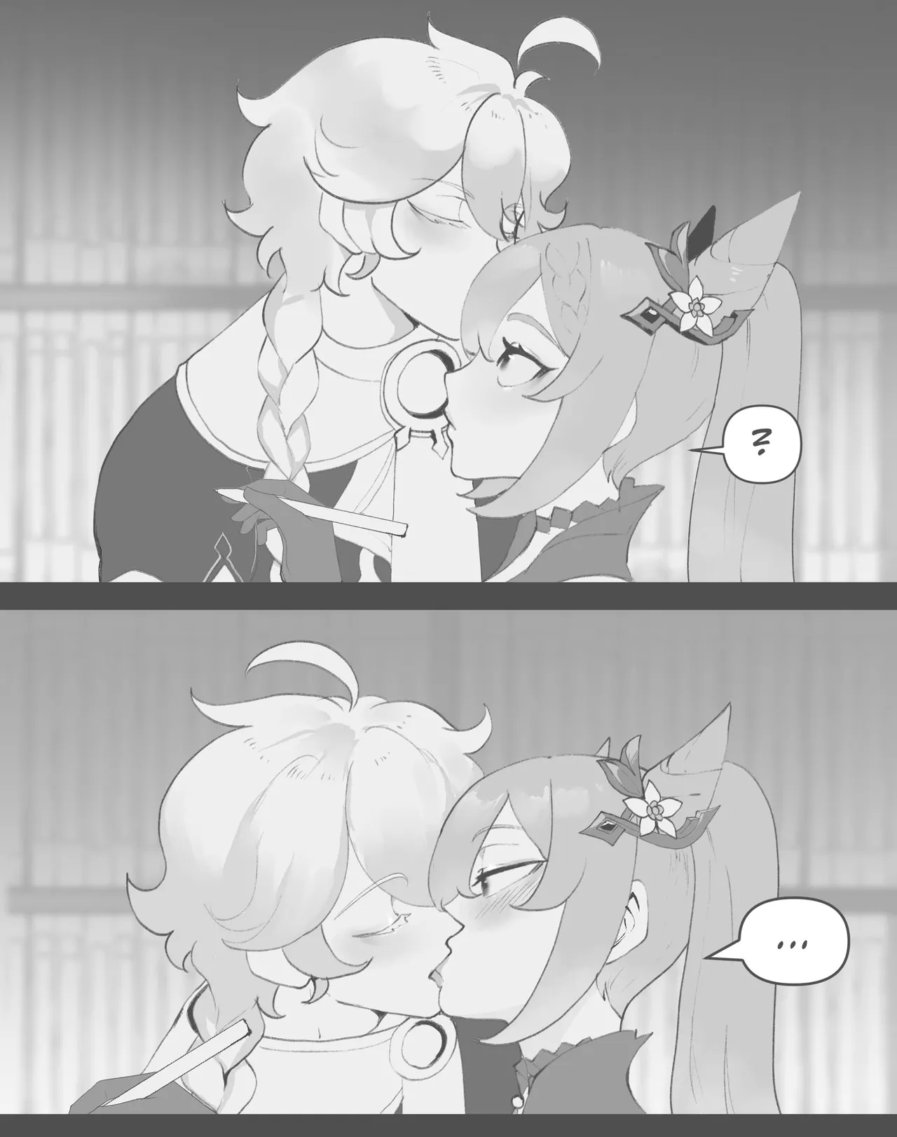 [Nyantcha] Aether x Keqing (Genshin Impact)