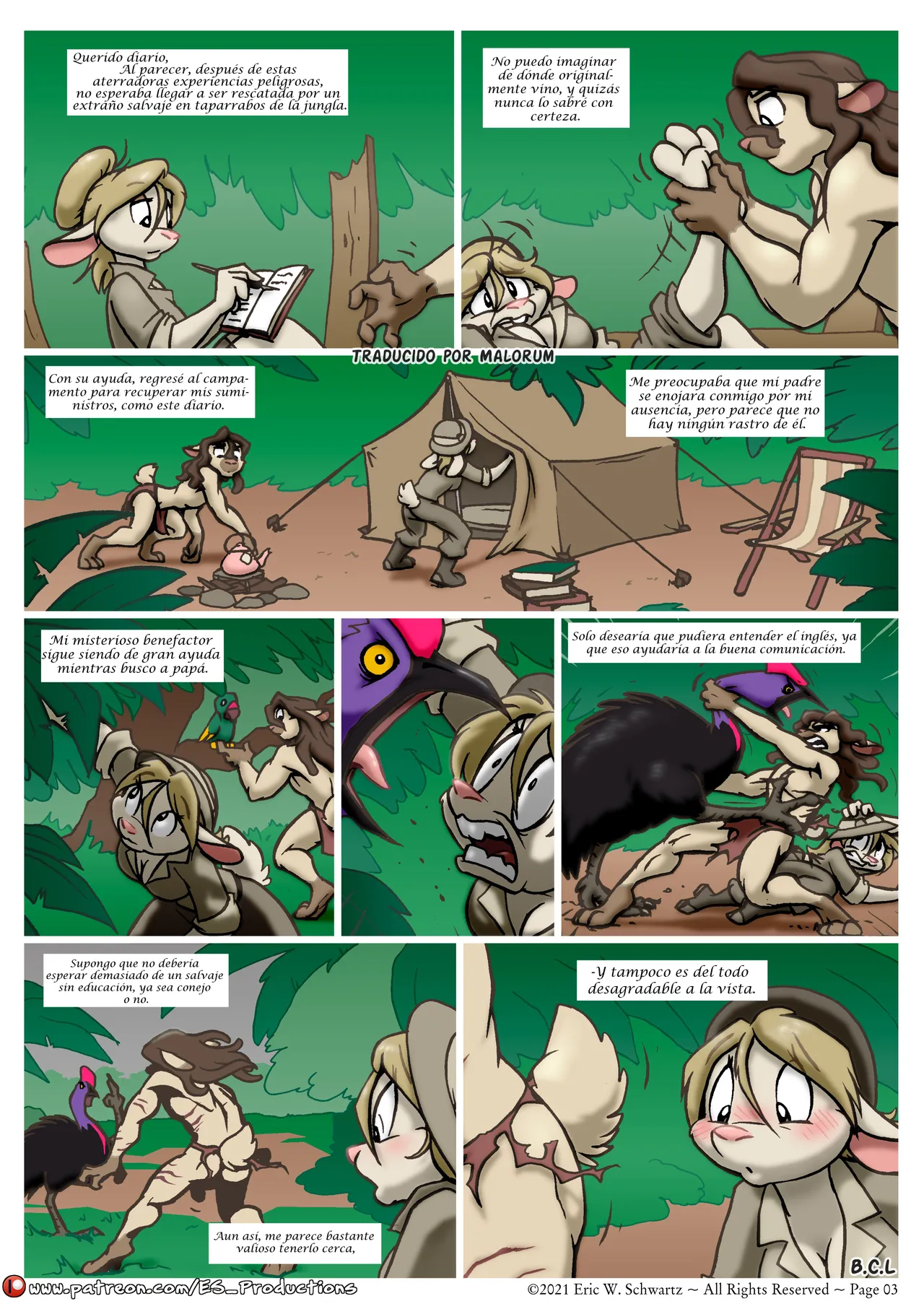 [Eric W. Schwartz] Las Magníficas Desventuras de Jane Cottontail Capítulo 02