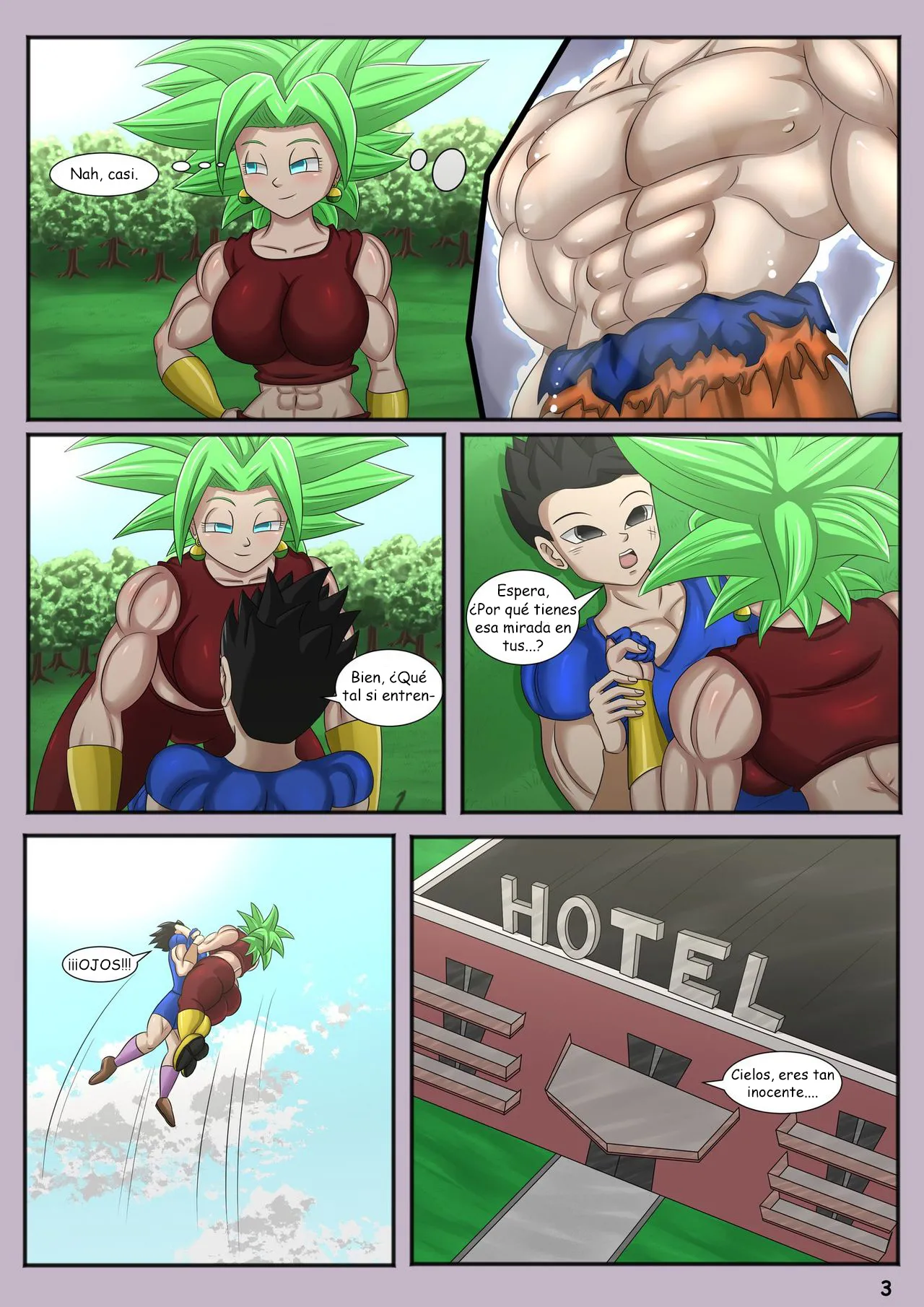 [Magnificent Sexy Gals] Tensiones de Batalla (Dragon Ball Super)