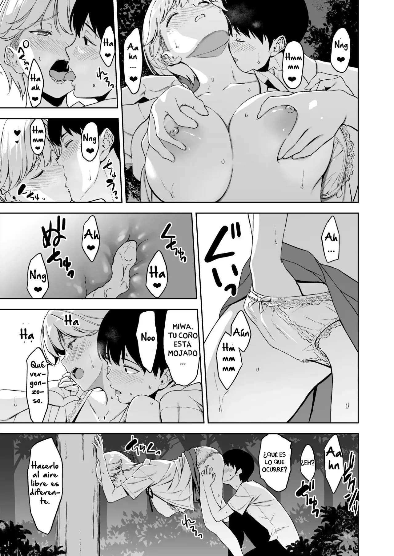 Binyuu no Kanojo ga Iru no ni Taisoubu no Bakunyuu ga Sasottekuru 2｜Tengo una novia con unos pechos preciosos, pero la chica con pechos grandes del club de gimnasia me está tentando 2