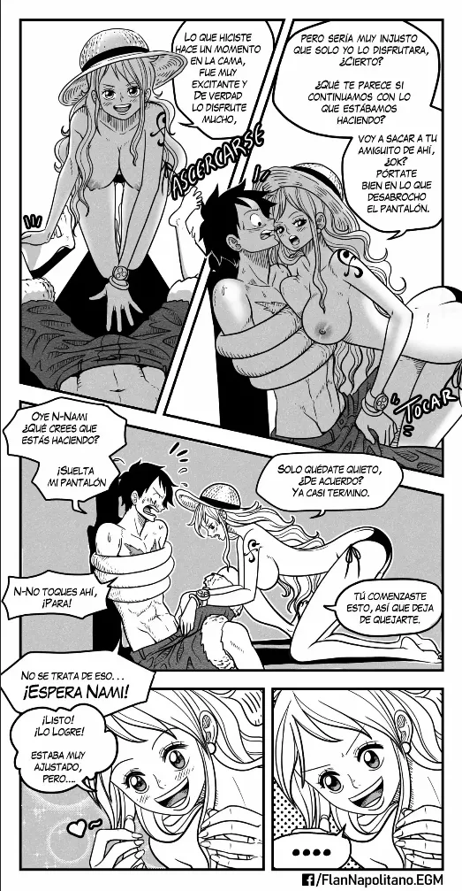 [Flan Napolitano] Capitulo 2: Marea Alta (One Piece)