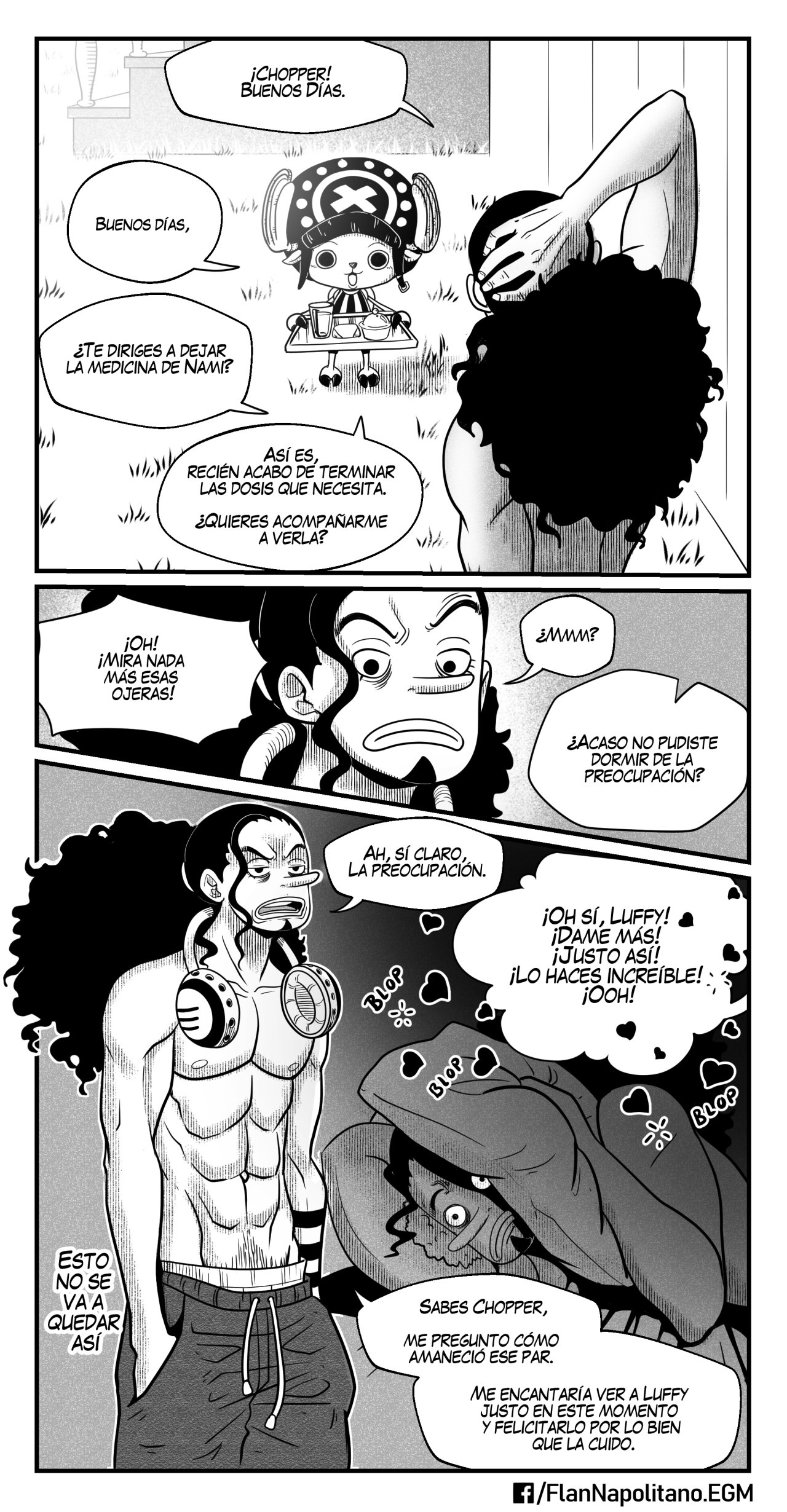 [Flan Napolitano] Capitulo 4: Un Almuerzo Tentador (One Piece)