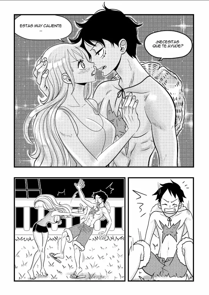 [Flan Napolitano] Capitulo 1: Una noche muy caliente en el Sunny (One Piece)