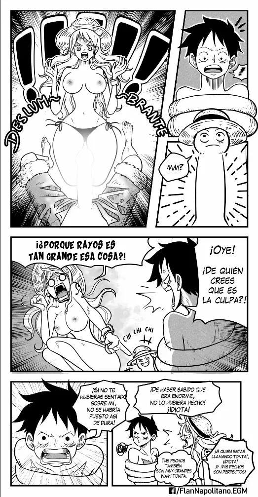 [Flan Napolitano] Capitulo 2: Marea Alta (One Piece)
