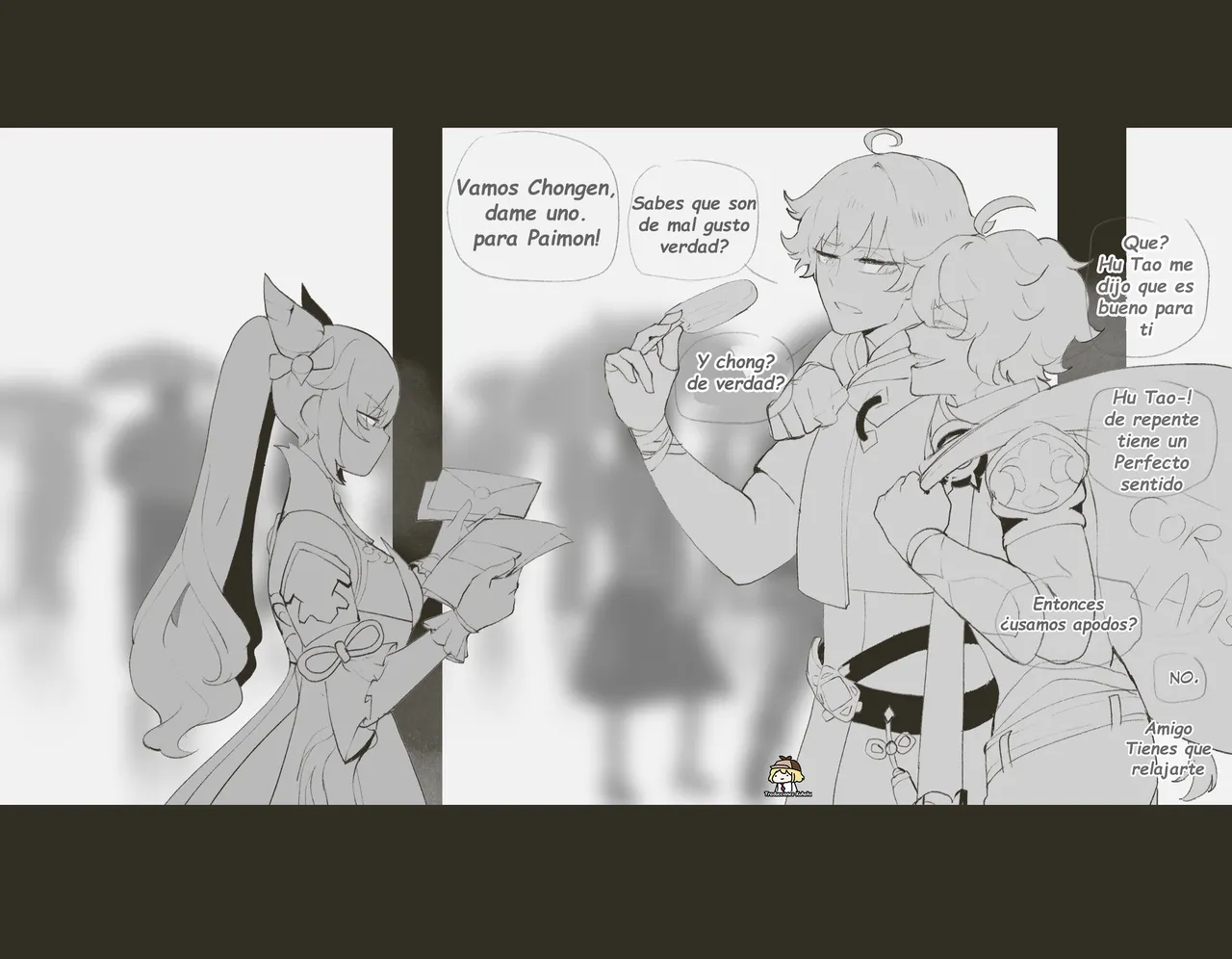 [Nyantcha] Aether x Keqing (Genshin Impact)