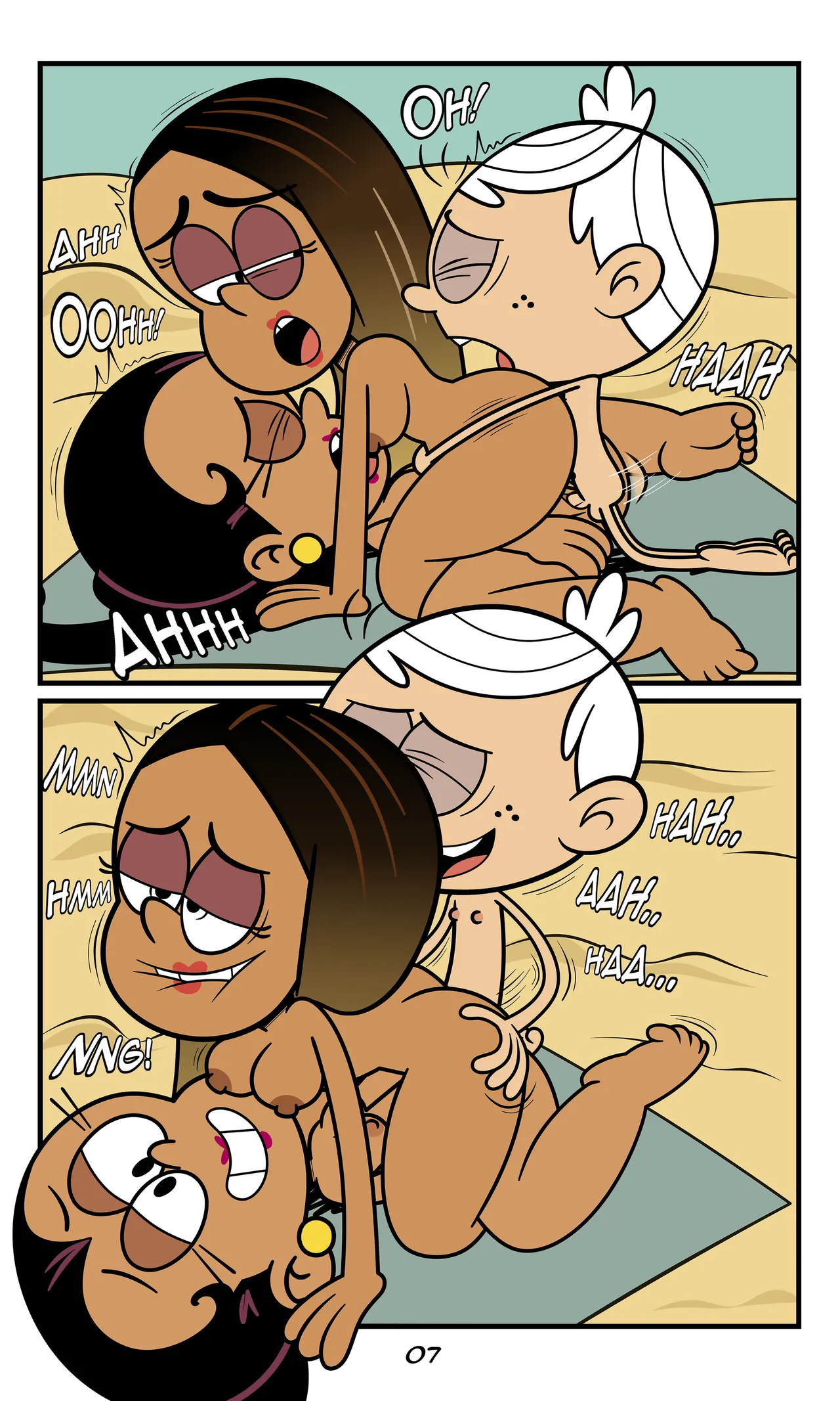 [Taki8hiro] Lincoln x Carlota & Alisa (The Loud House)