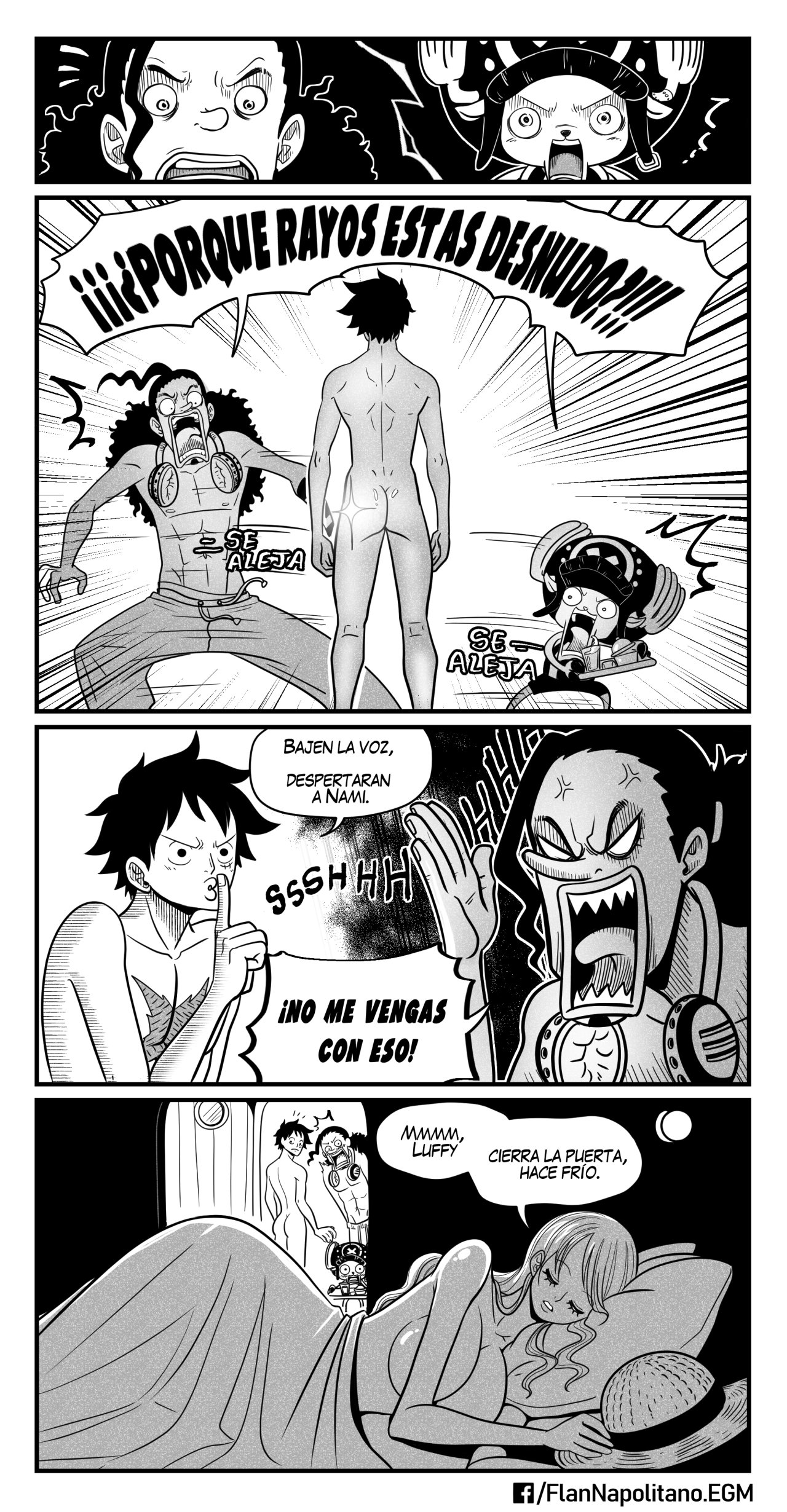 [Flan Napolitano] Capitulo 4: Un Almuerzo Tentador (One Piece)