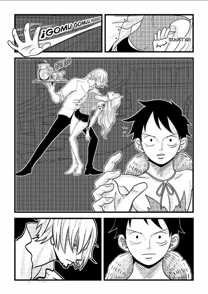 [Flan Napolitano] Capitulo 1: Una noche muy caliente en el Sunny (One Piece)