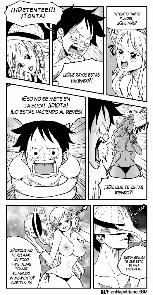 [Flan Napolitano] Capitulo 2: Marea Alta (One Piece)