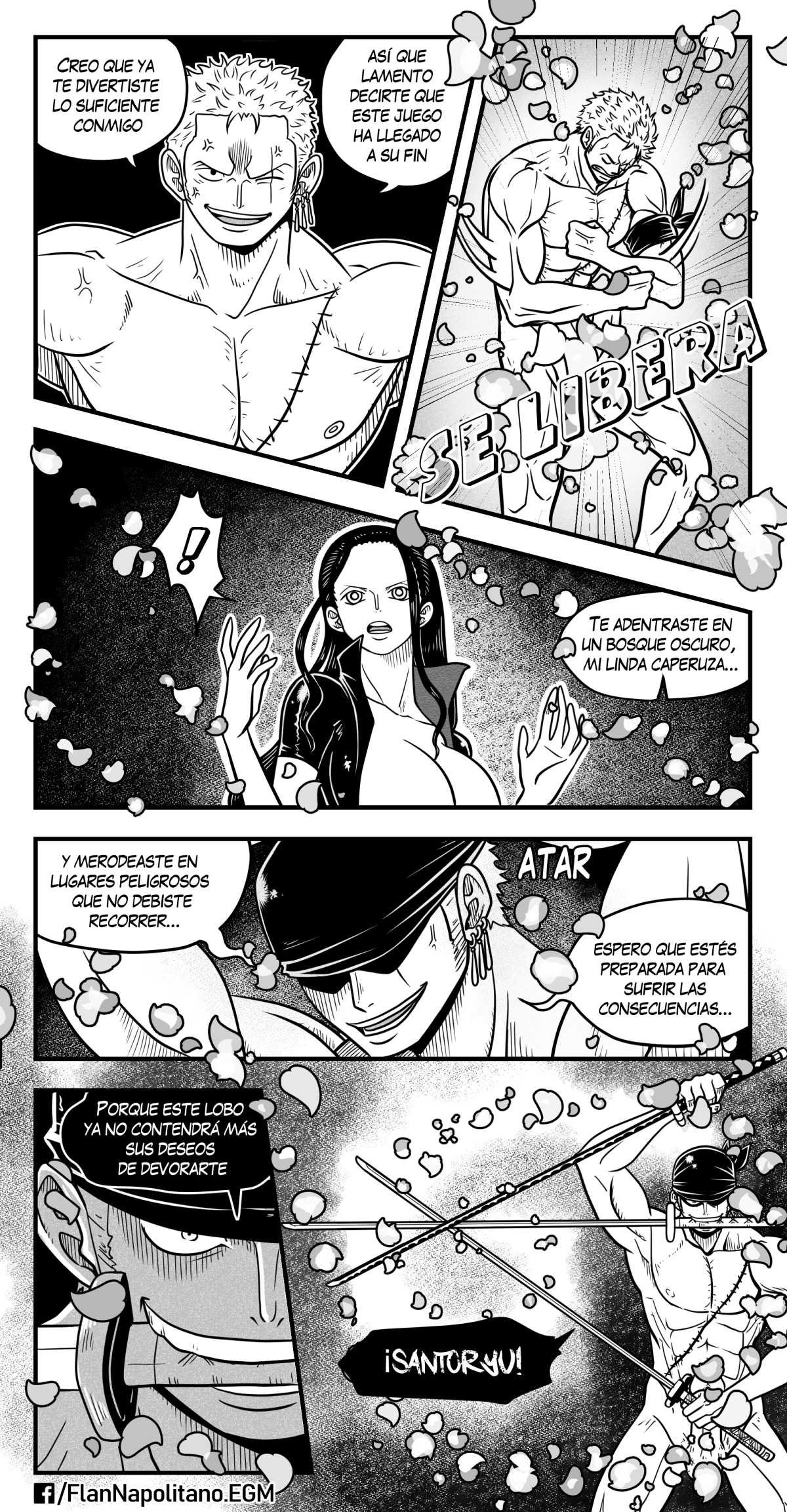 [Flan Napolitano] Capitulo 3: ¿Listos para Zarpar? (One Piece)