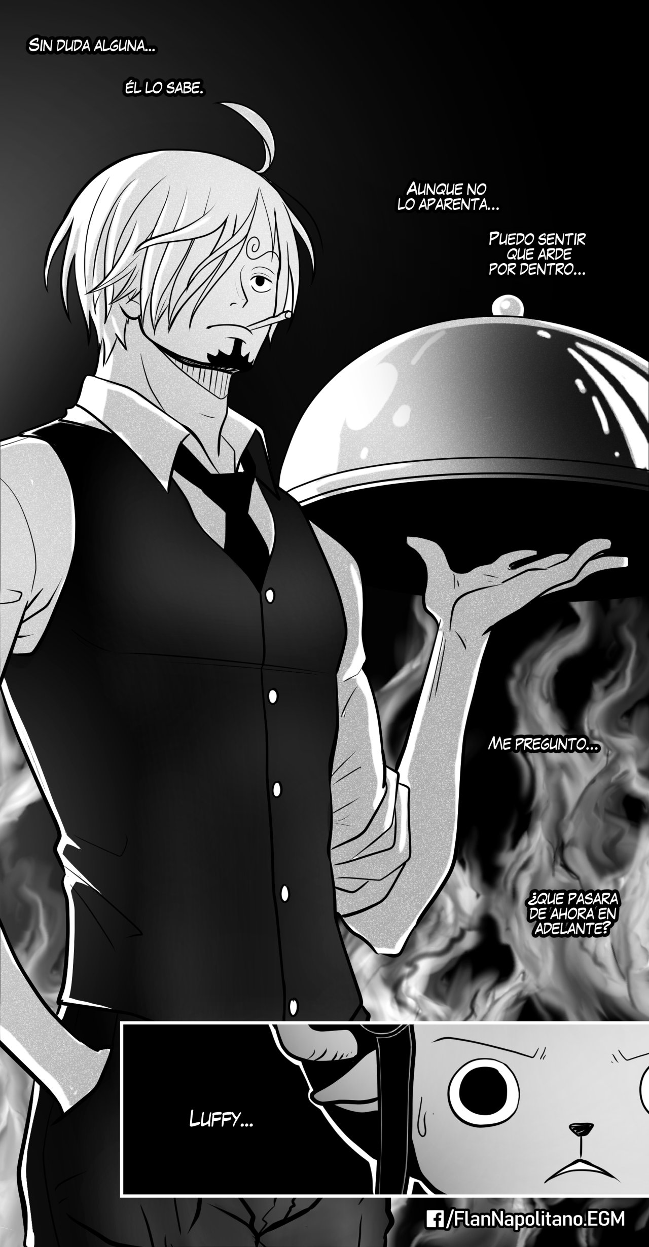 [Flan Napolitano] Capitulo 4: Un Almuerzo Tentador (One Piece)