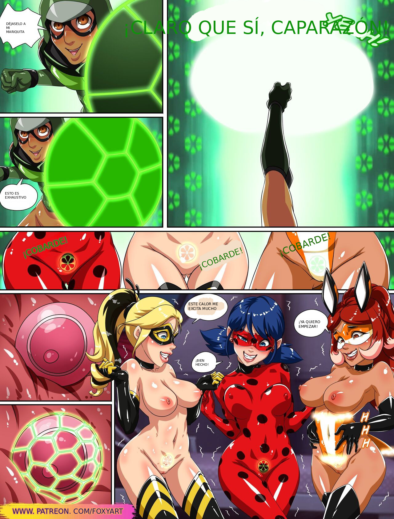 [Foxyart] Hora de encuentro amistoso (Miraculous Ladybug)