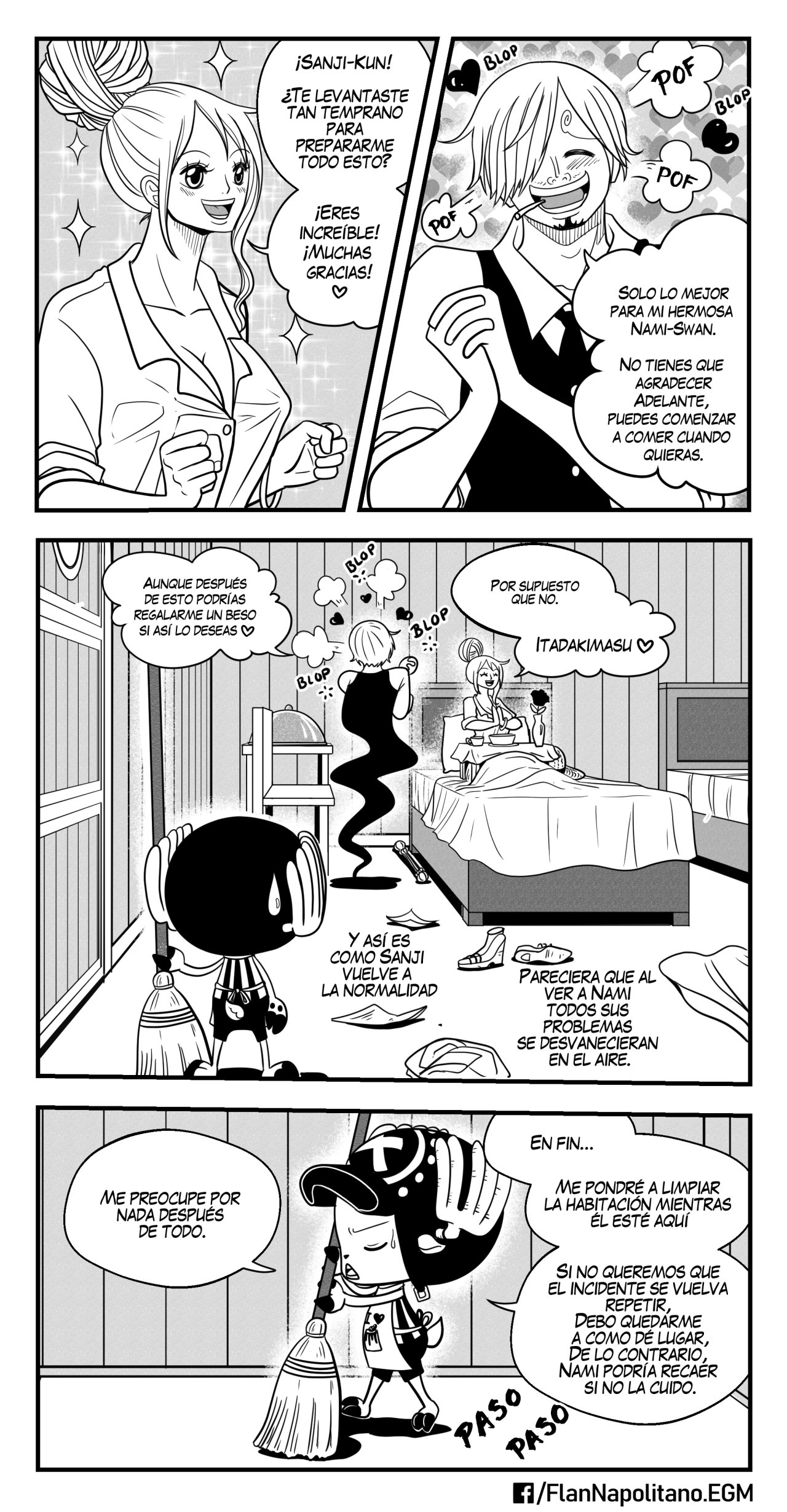 [Flan Napolitano] Capitulo 4: Un Almuerzo Tentador (One Piece)