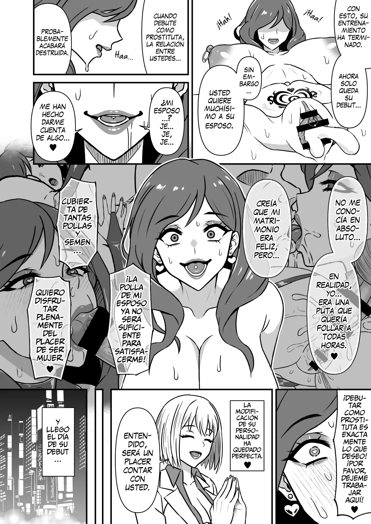 [Karino Keshouhin (Karino Teru)] Hitozuma Kairou ~Danna Omoi no Hitozuma wa Saimin de Midara na Fuuzokujou e Kawarihateru~ Esposa Corrompida
