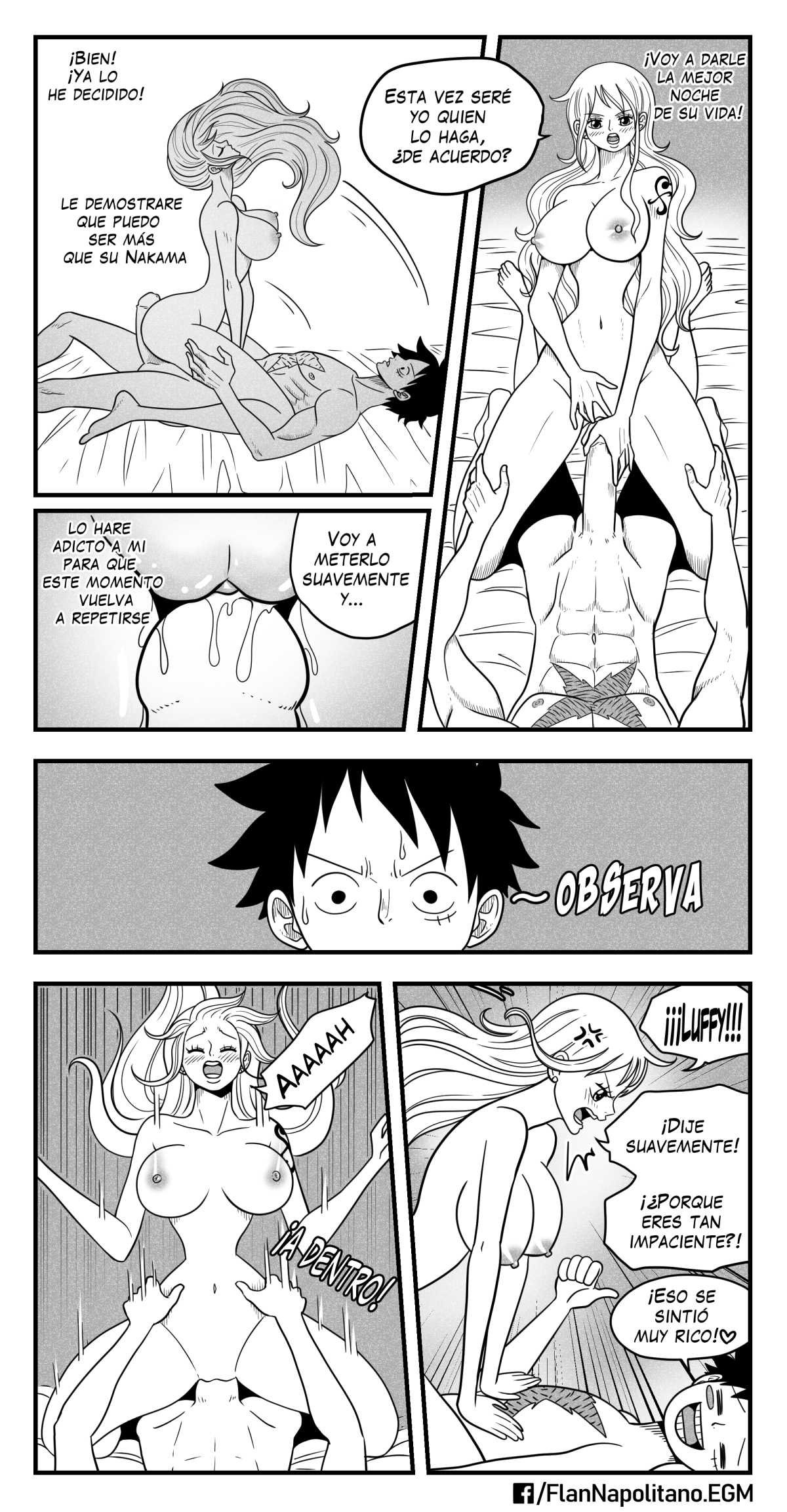 [Flan Napolitano] Capitulo 3: ¿Listos para Zarpar? (One Piece)