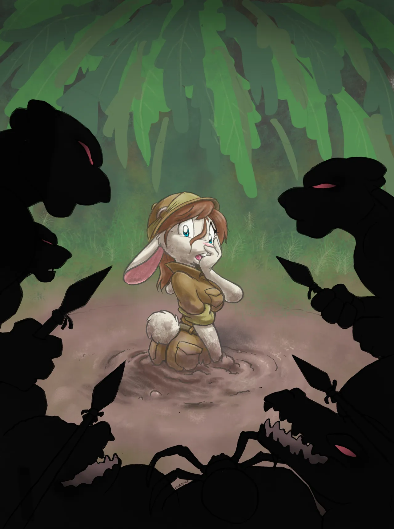 [Eric W. Schwartz] Las Magníficas Desventuras de Jane Cottontail Capítulo 01