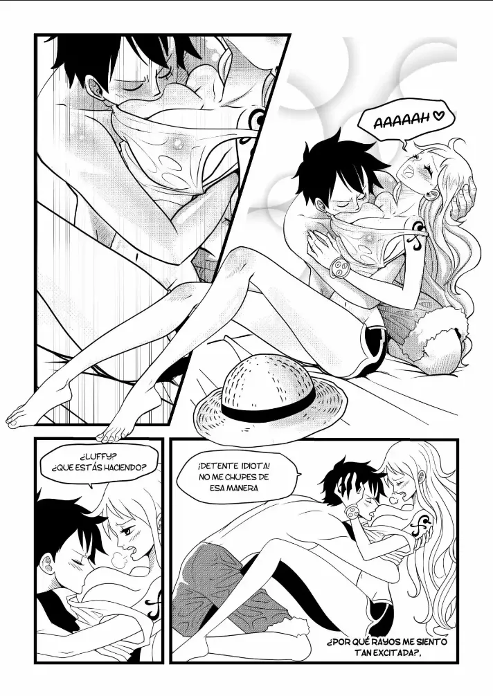 [Flan Napolitano] Capitulo 1: Una noche muy caliente en el Sunny (One Piece)
