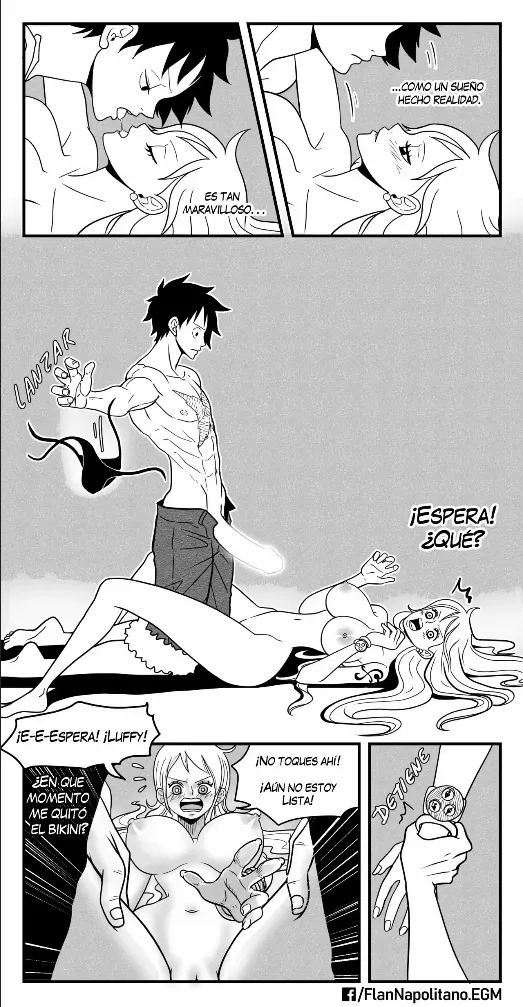 [Flan Napolitano] Capitulo 2: Marea Alta (One Piece)