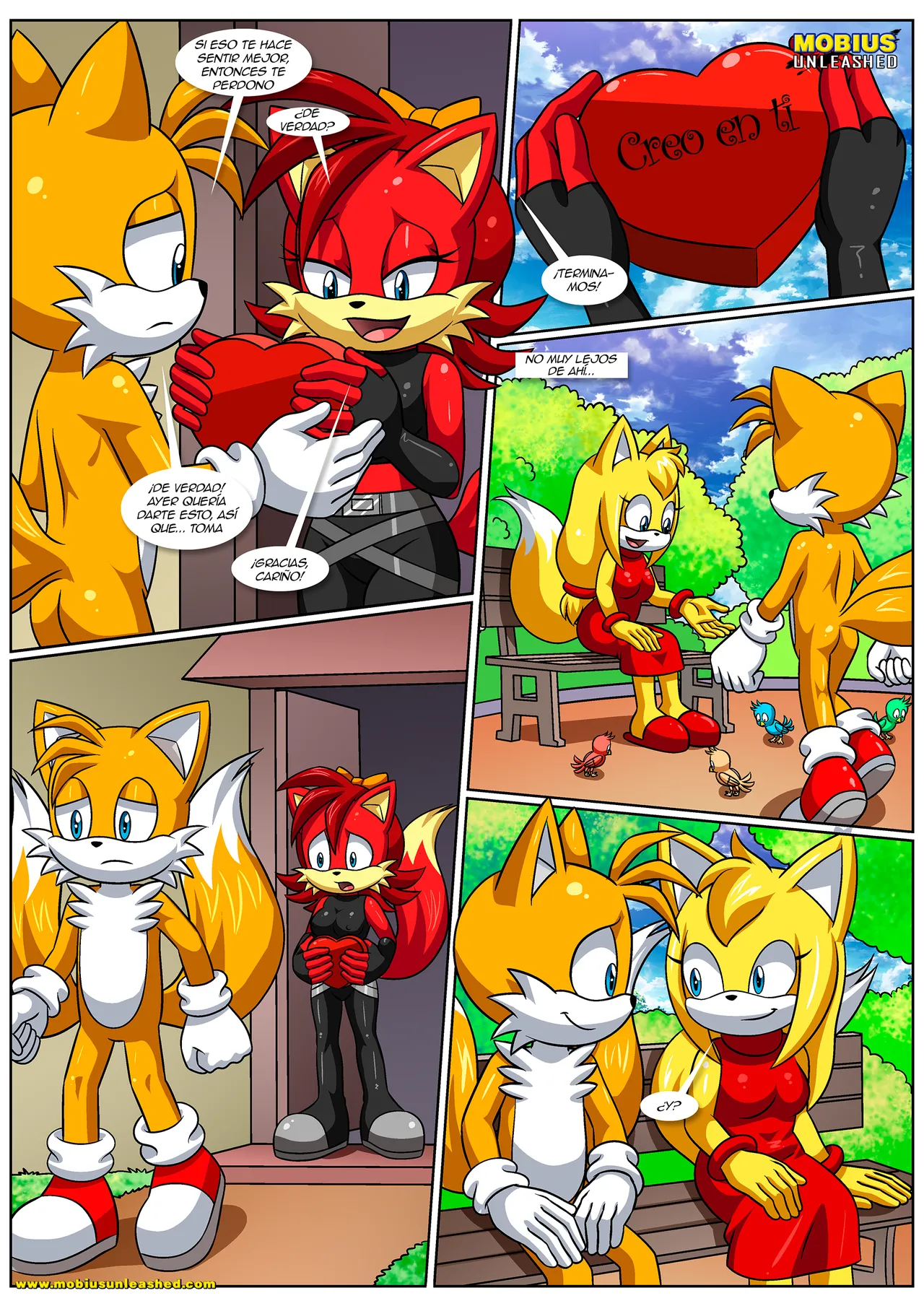 [Palcomix] Let Me Love You (Sonic the Hedgehog)