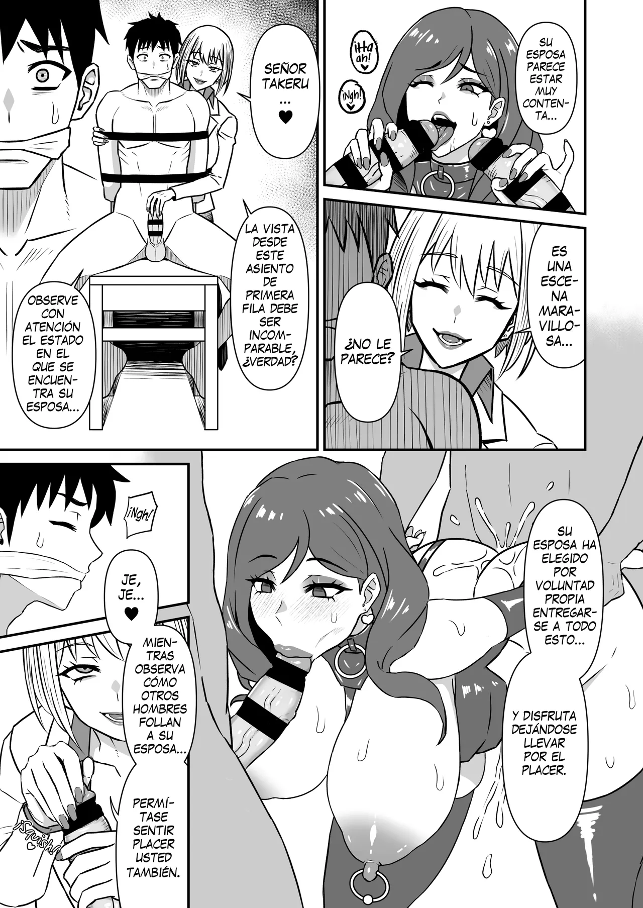 [Karino Keshouhin (Karino Teru)] Hitozuma Kairou ~Danna Omoi no Hitozuma wa Saimin de Midara na Fuuzokujou e Kawarihateru~ Esposa Corrompida