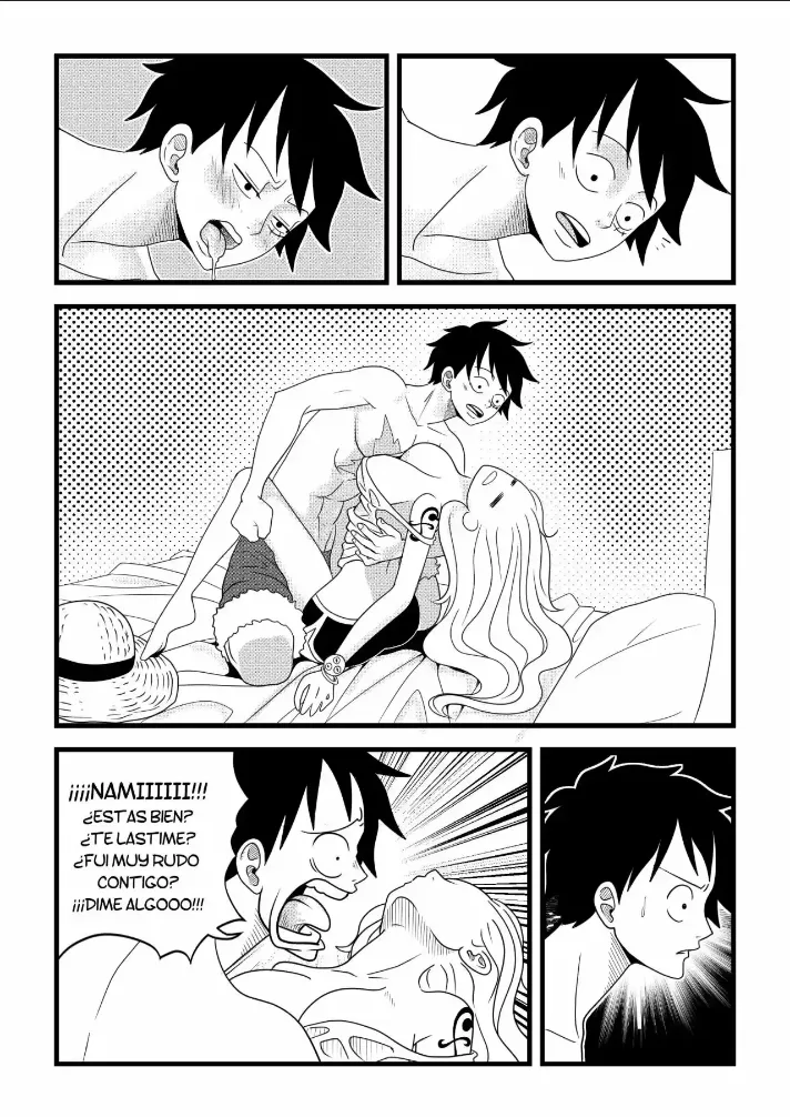 [Flan Napolitano] Capitulo 1: Una noche muy caliente en el Sunny (One Piece)