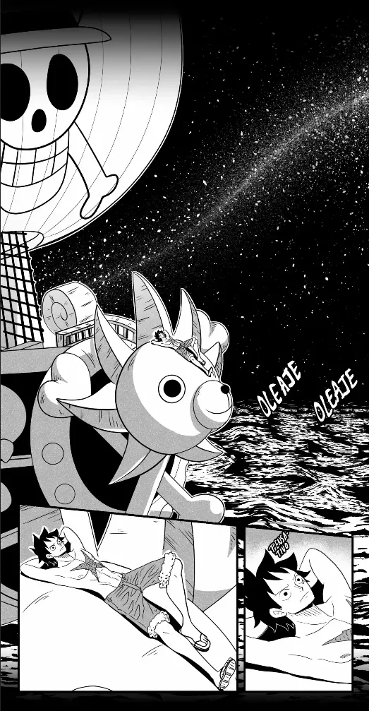 [Flan Napolitano] Capitulo 5: Tensión en Altamar (One Piece)