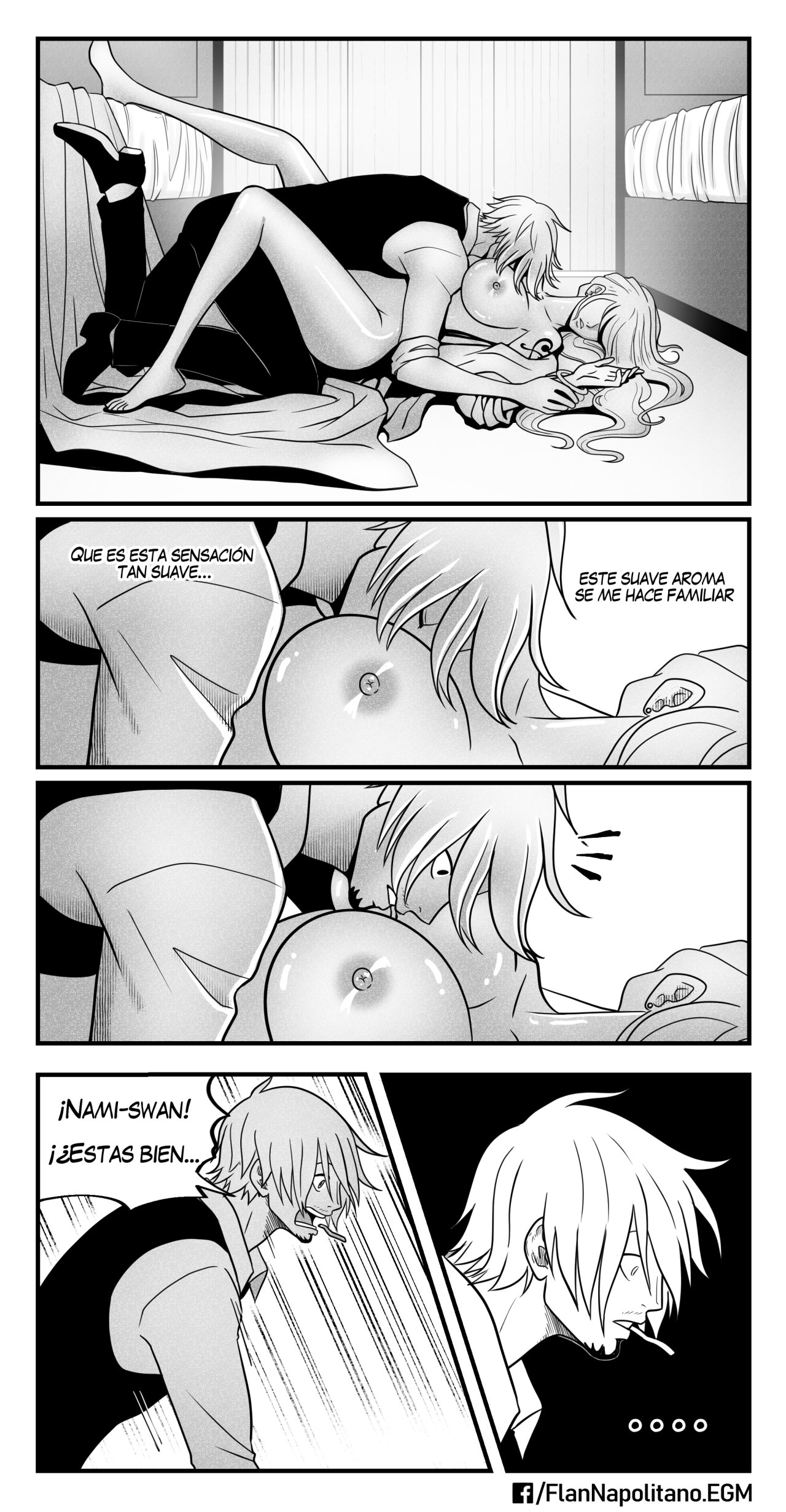[Flan Napolitano] Capitulo 4: Un Almuerzo Tentador (One Piece)