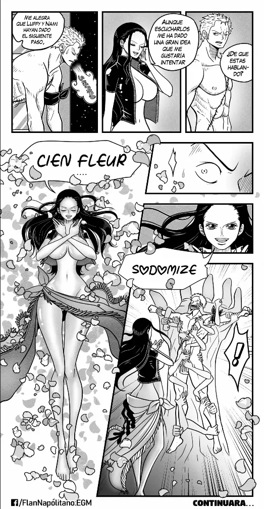 [Flan Napolitano] Capitulo 2: Marea Alta (One Piece)