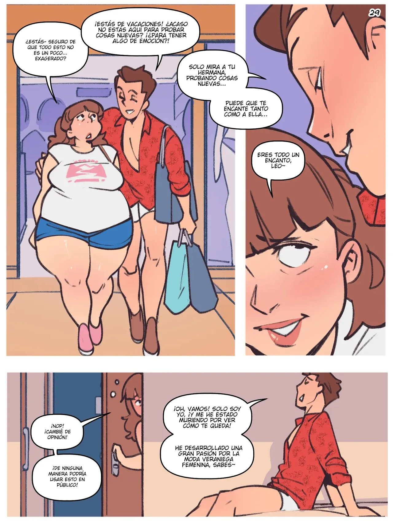 [Not Enough Milk] Comprando de trajes de baño