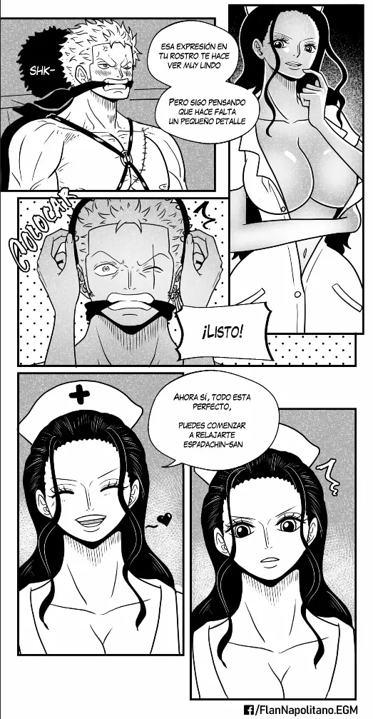[Flan Napolitano] Capitulo 5: Tensión en Altamar (One Piece)