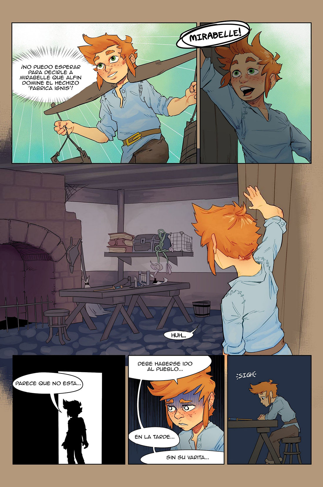 [Pencil-Sama] A Boy and his FAMILIAR parte 1 (Comic Porn)