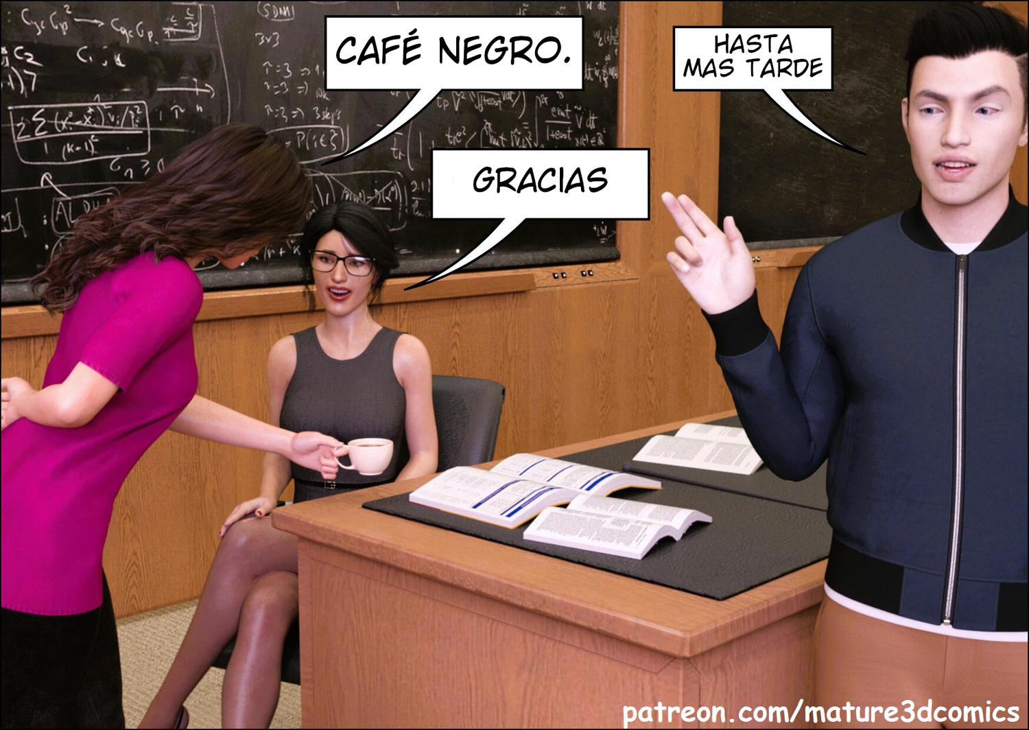 [Mature3Dcomics] AFRODISIACO (Comic Porn)