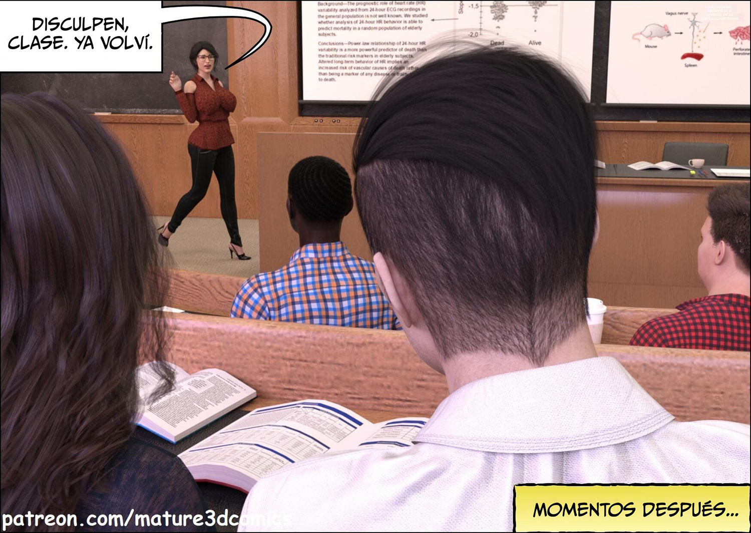 [Mature3Dcomics] AFRODISIACO (Comic Porn)
