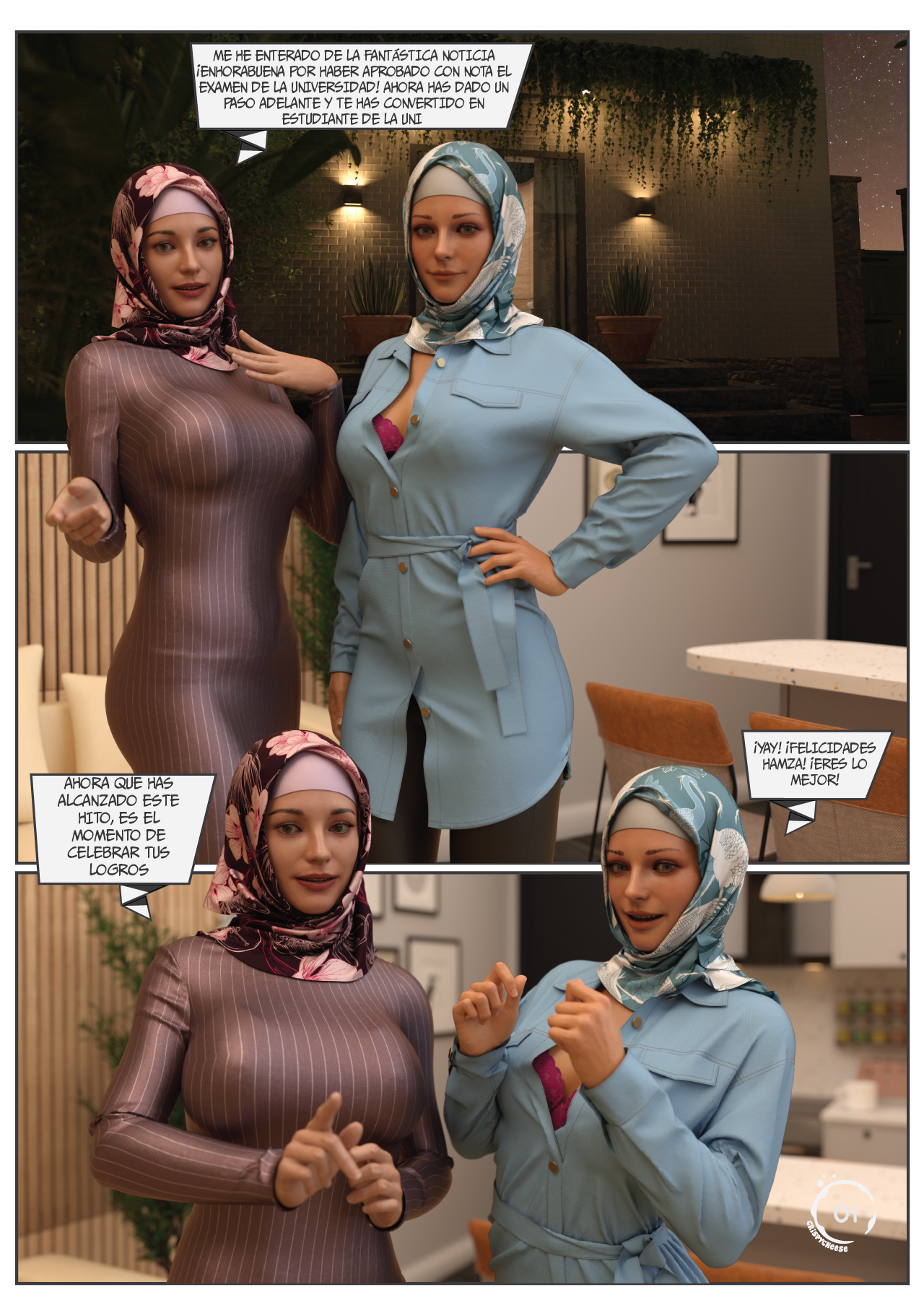 [Crispy Cheese] BLENDED Bonds (Comic Porn)