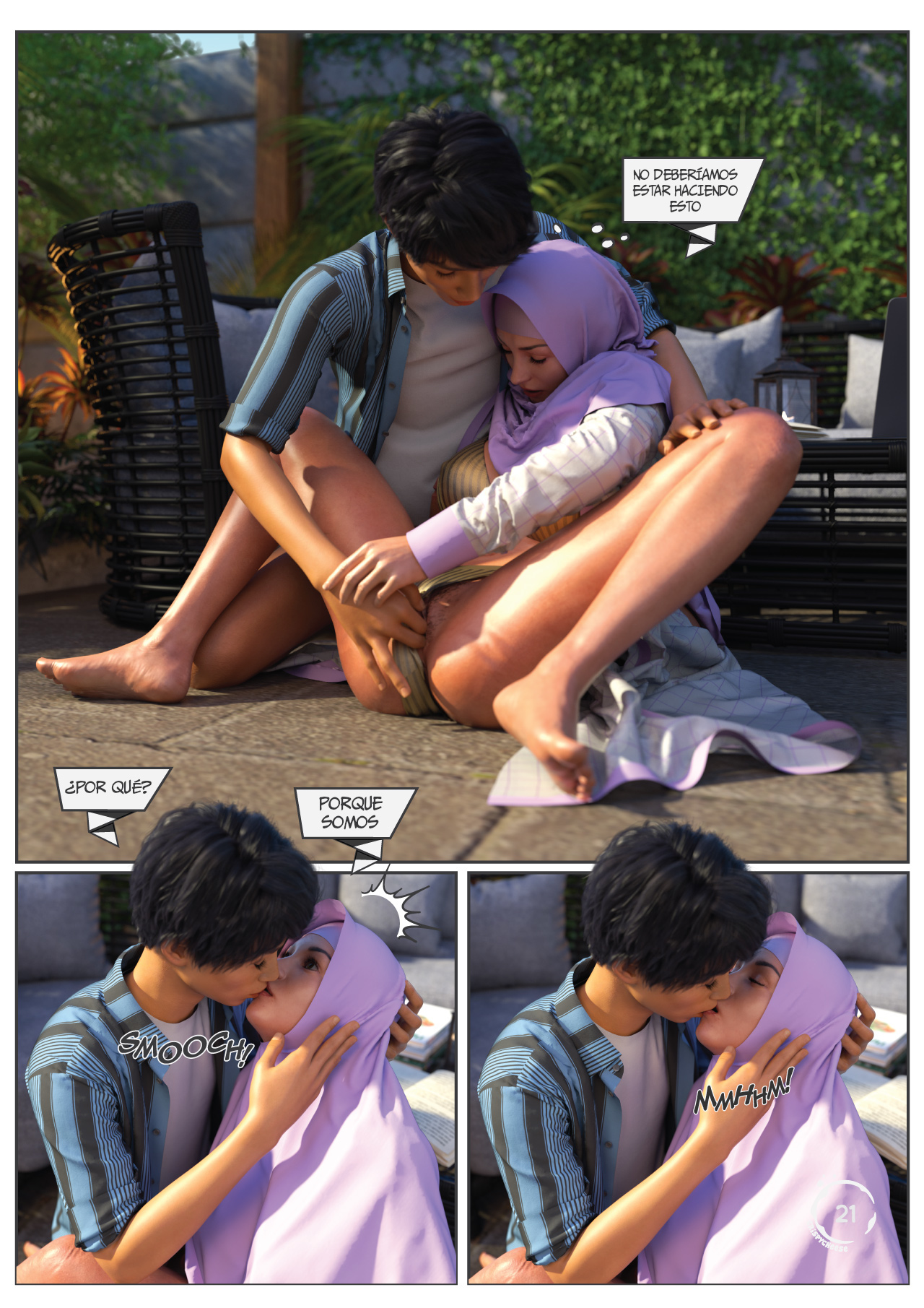 [Crispy Cheese] BLENDED Bonds (Comic Porn)