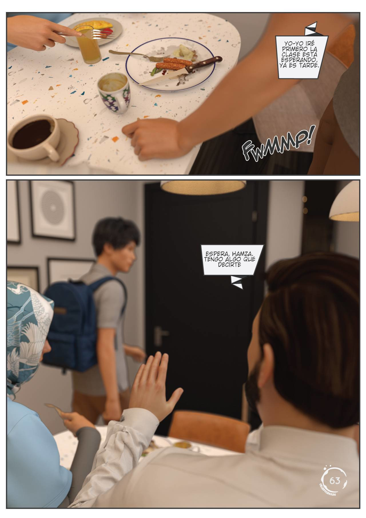 [Crispy Cheese] BLENDED Bonds (Comic Porn)