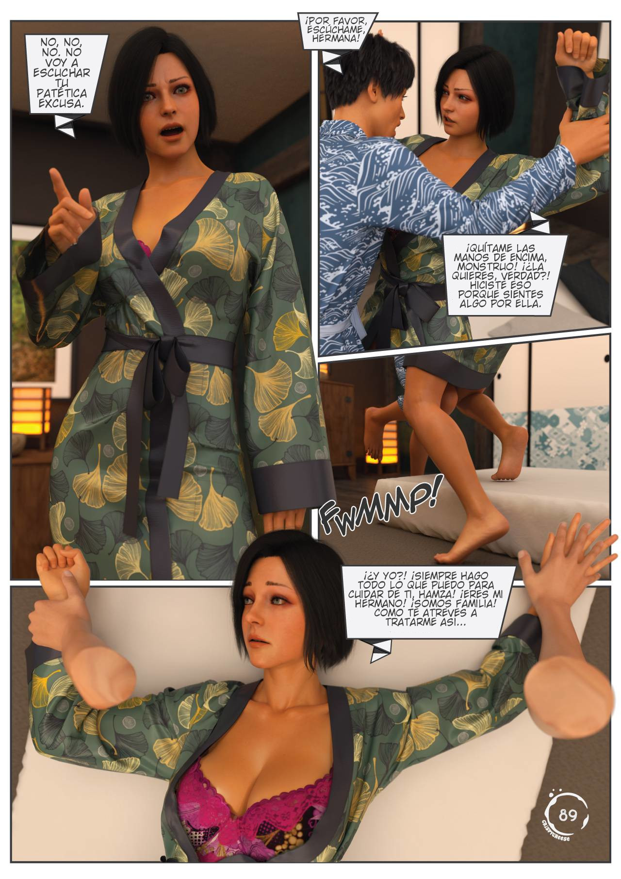 [Crispy Cheese] BLENDED Bonds (Comic Porn)