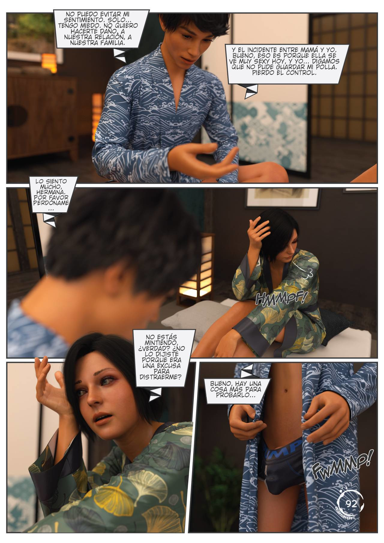 [Crispy Cheese] BLENDED Bonds (Comic Porn)