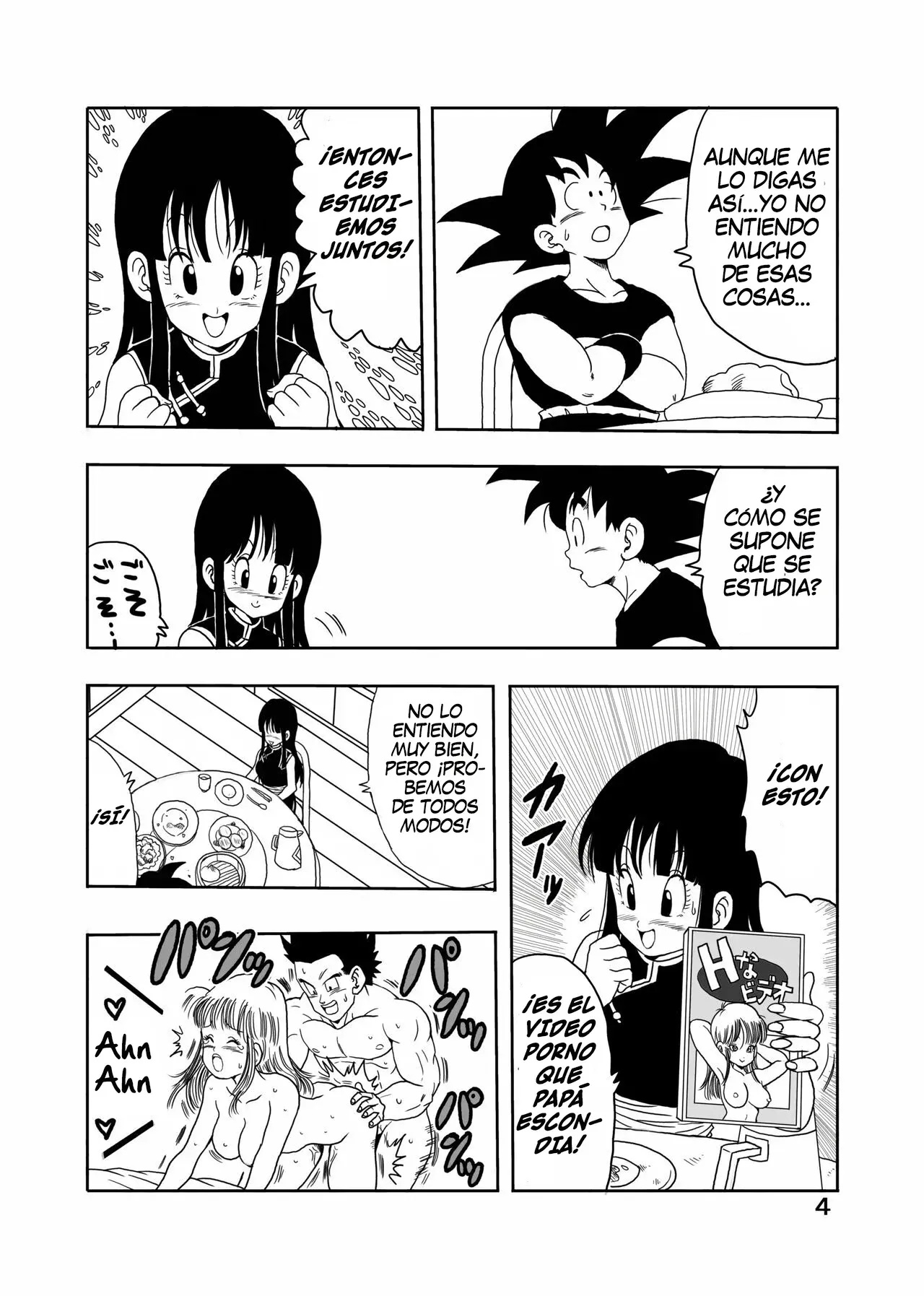 [YoungJiJii] CHICHI to GOKU (Dragon Ball Z)