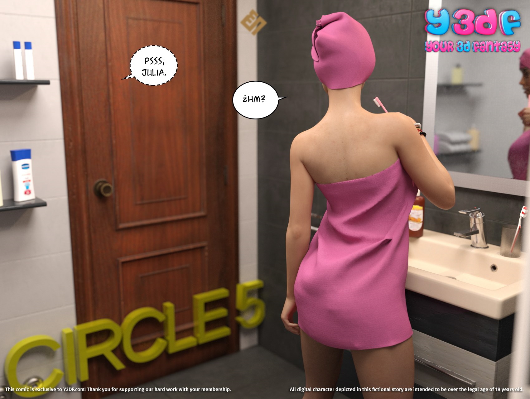 [Y3DF] CIRCLE parte 5 (Comic Porn)