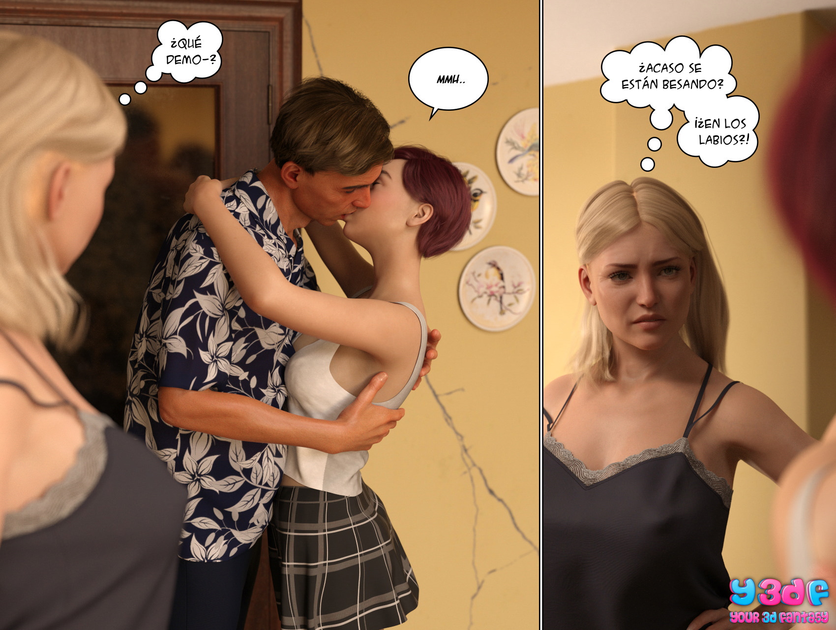 [Y3DF] CIRCLE parte 5 (Comic Porn)