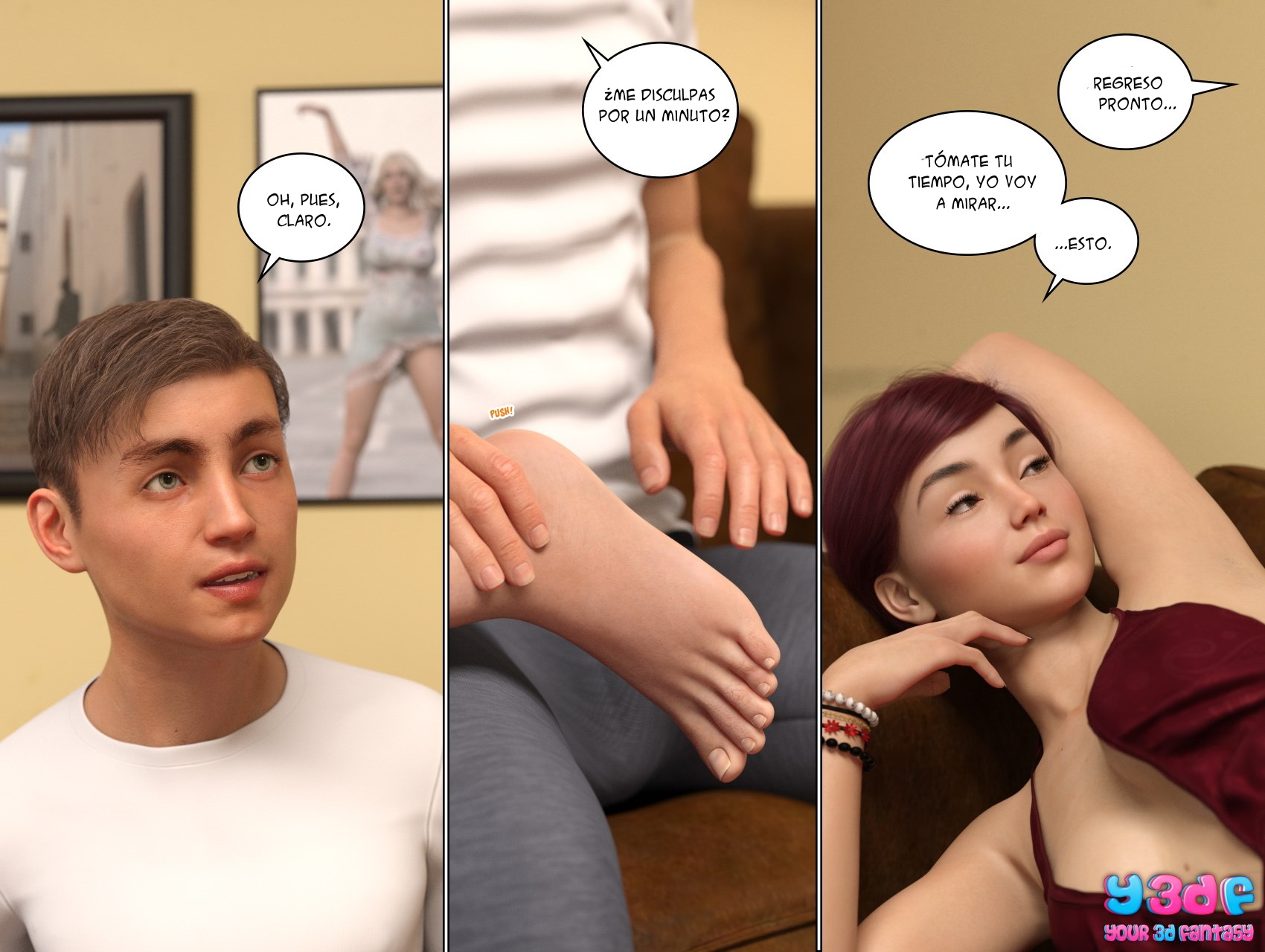 [Y3DF] CIRCLE parte 5 (Comic Porn)