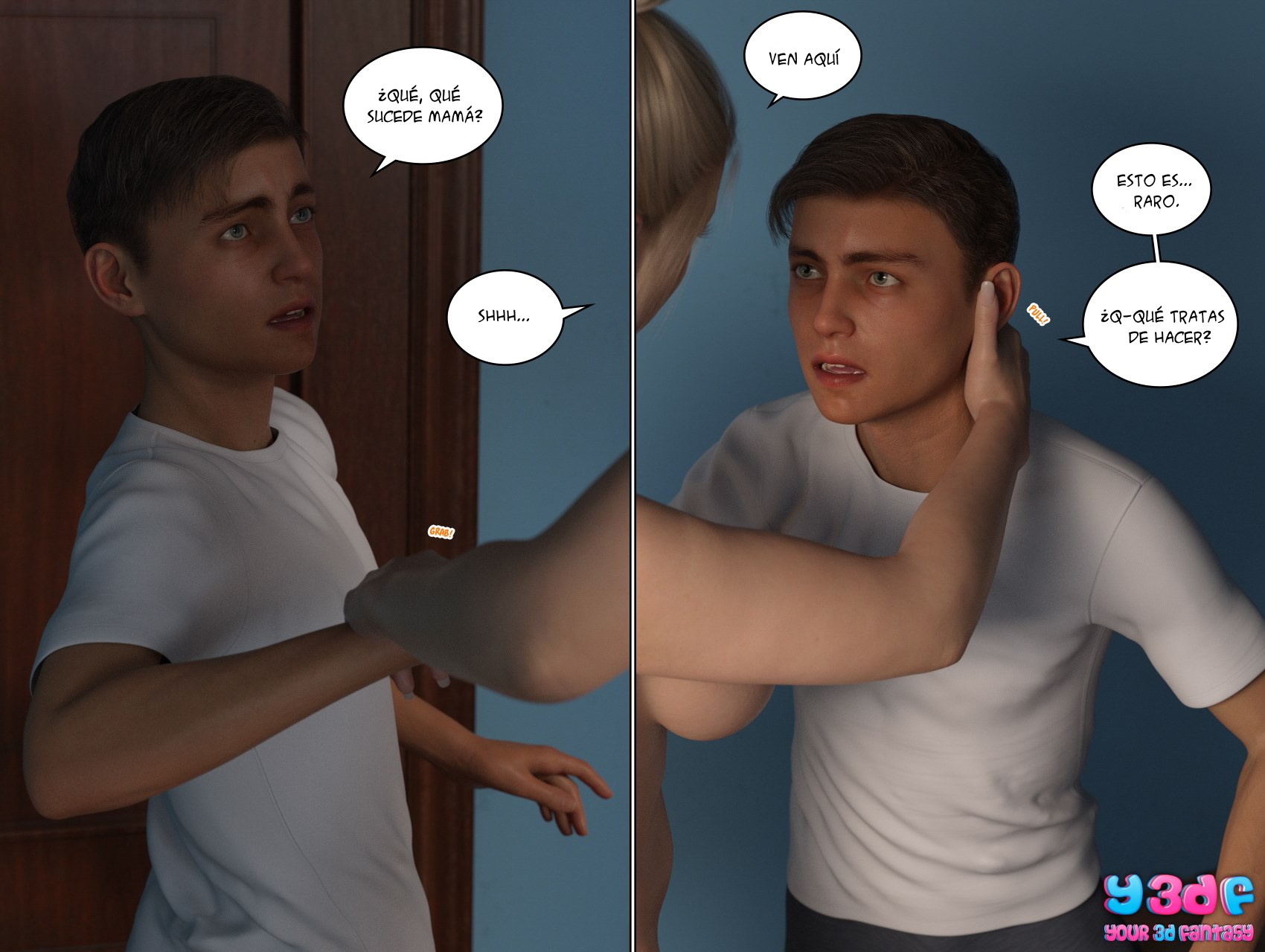 [Y3DF] CIRCLE parte 5 (Comic Porn)