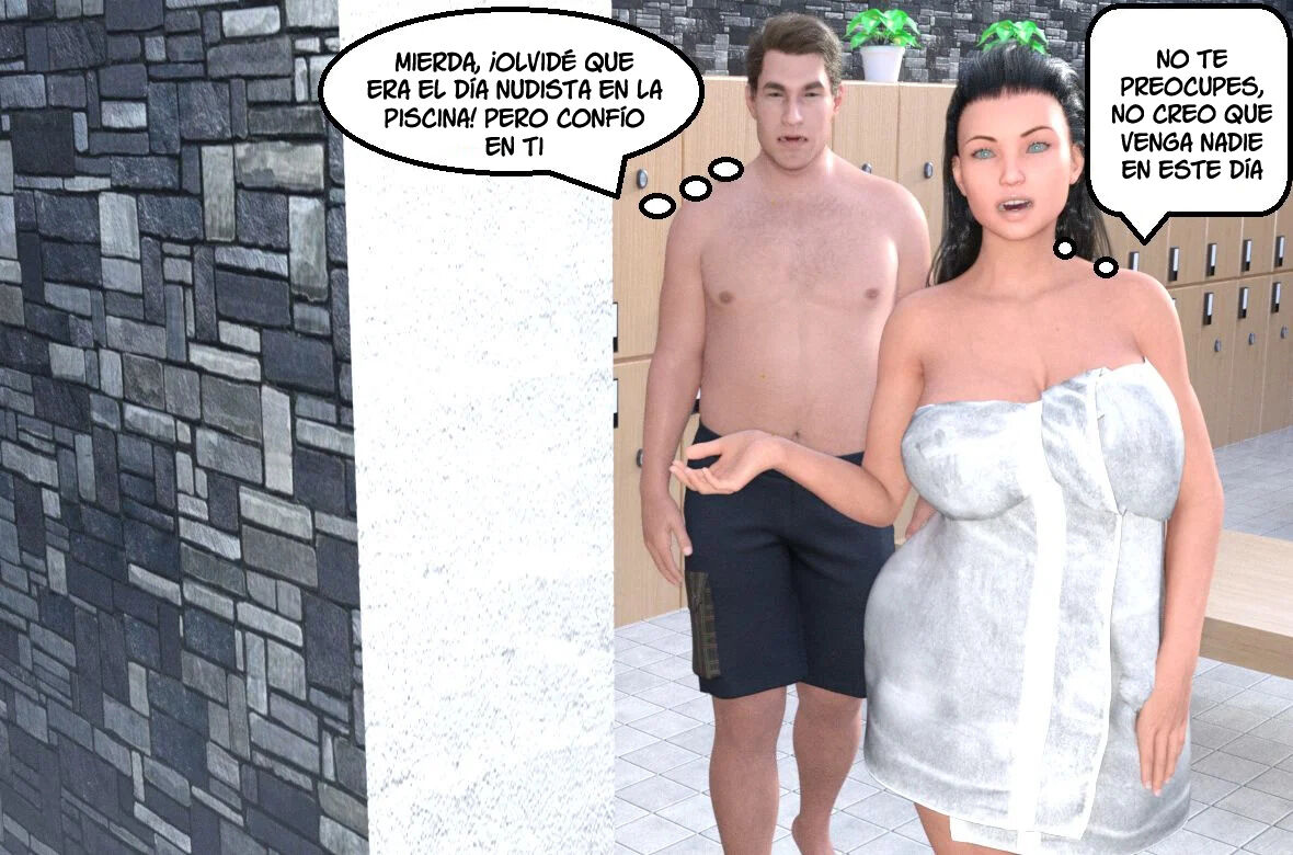 [Mature3Dcomics] CUCKOLD Pool Party (Comic Porn)