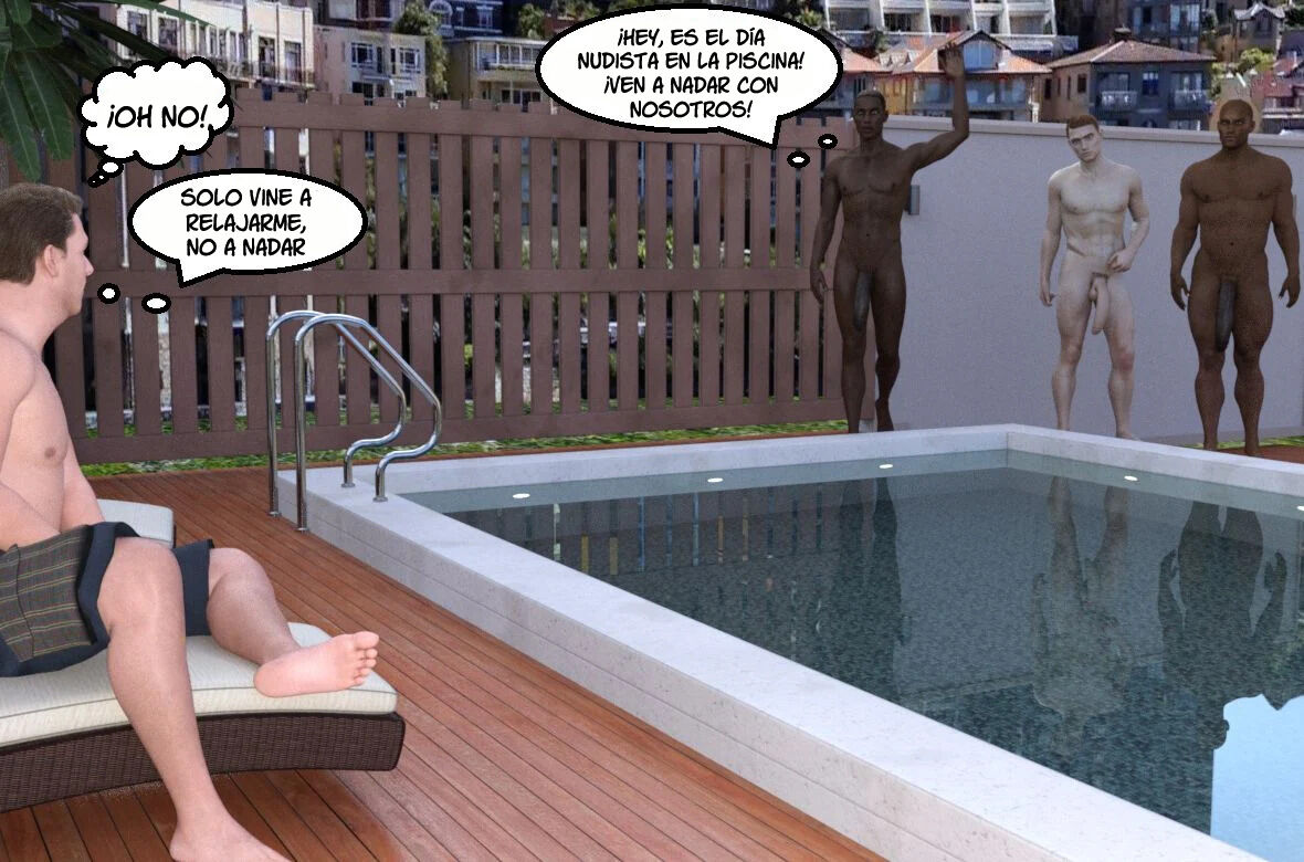 [Mature3Dcomics] CUCKOLD Pool Party (Comic Porn)