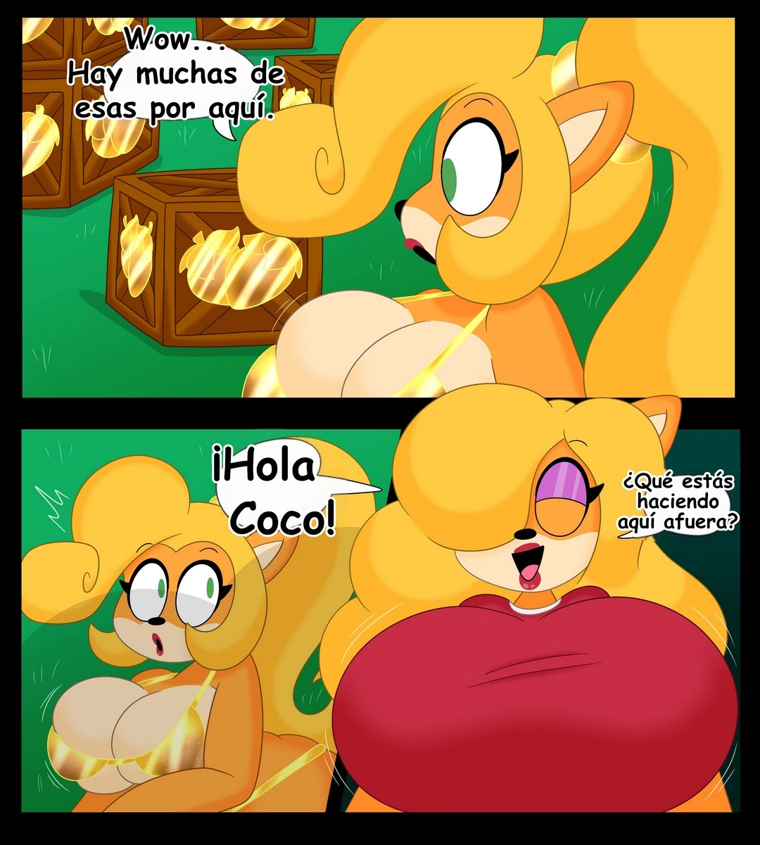 [3BArts] Coco’s Golden Bikini (Crash Bandicoot)