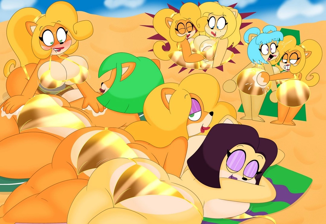 [3BArts] Coco’s Golden Bikini (Crash Bandicoot)