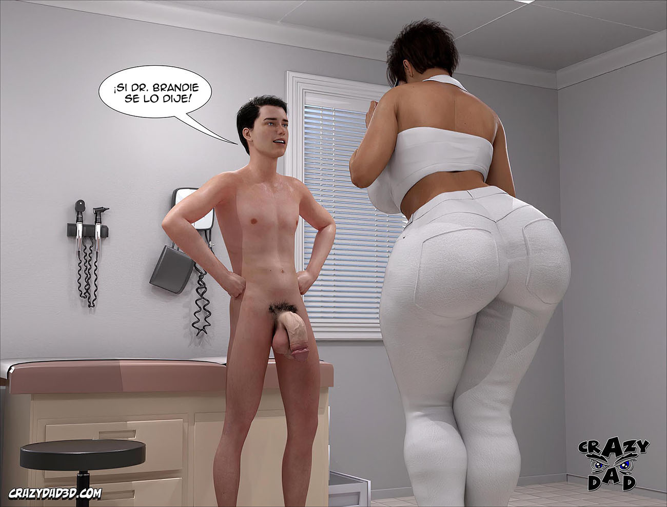 [CrazyDad3D] DR.BRANDIE parte 26 (Comic Porn)