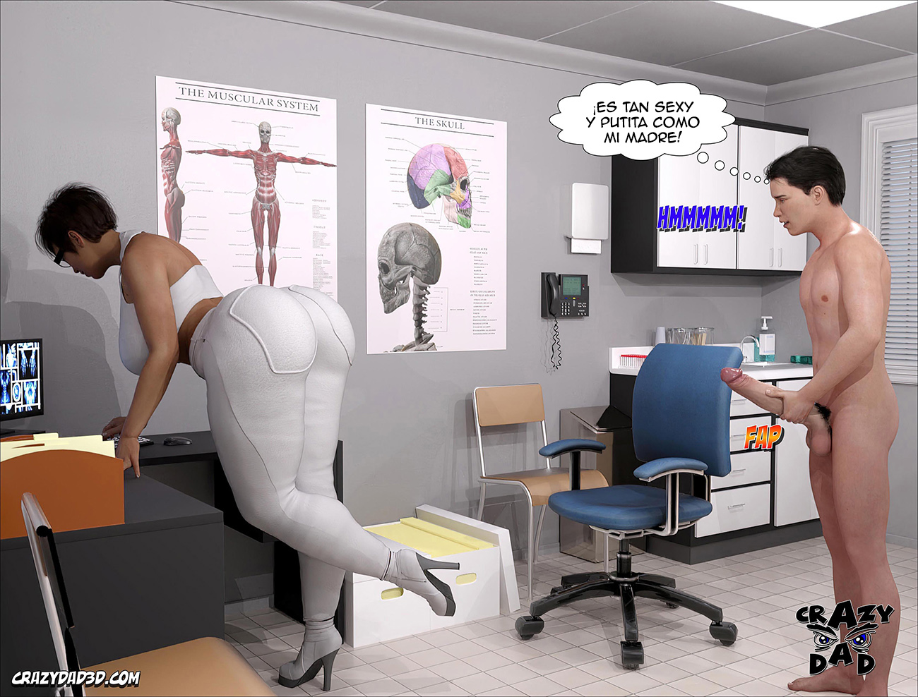 [CrazyDad3D] DR.BRANDIE parte 27 (Comic Porn)